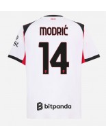 Moške Nogometnih dresov AC Milan Luka Modric #14 Gostujoči 2025-26 Kratki rokavi Moške Nogometnih dresov AC Milan Luka Modric #14 Gostujoči 2025-26 Kratki rokavi